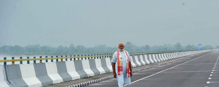 PM Modi inaugurates India’s longest Bogibeel Bridge