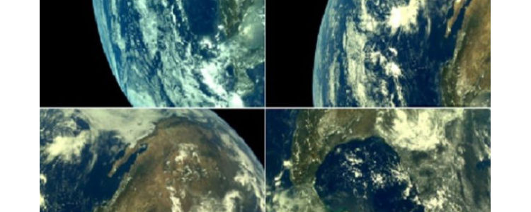 Chandrayaan-2 sent Earth’s view, ISRO shares pictures