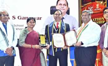 Dr. Gangwar Honoured with Bharatiya Gaurav Samman 2025