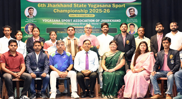 Dr. A. S. Gangwar Appointed Chief Patron of Jharkhand Yogasana Sports Association
