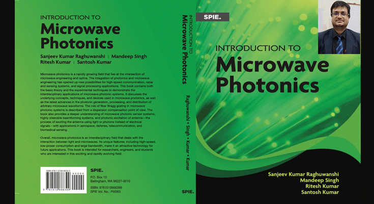 IIT-ISM Professor Co-Authors Cutting-Edge Book on Microwave Photonics Published by SPIE