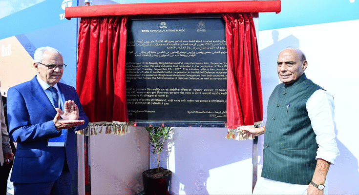 India Inaugurates First Overseas Defence Manufacturing Plant in Morocco