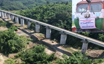 Mizoram Gets First Railway Line