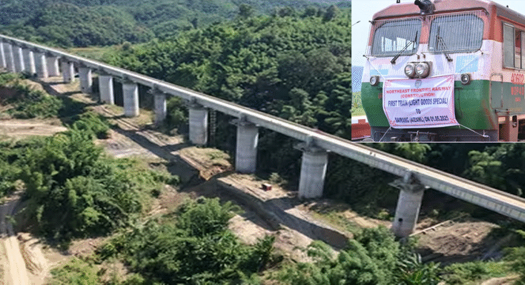 Mizoram Gets First Railway Line