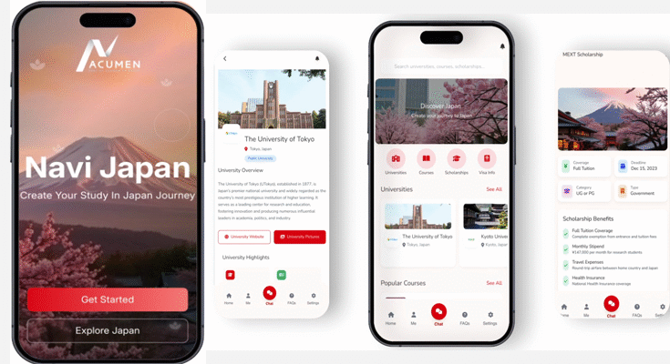 ‘Navi-Japan’ App Launch Supports South Asians Studying in Japan