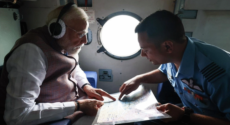 PM Modi Visits Flood-Affected Himachal, Punjab