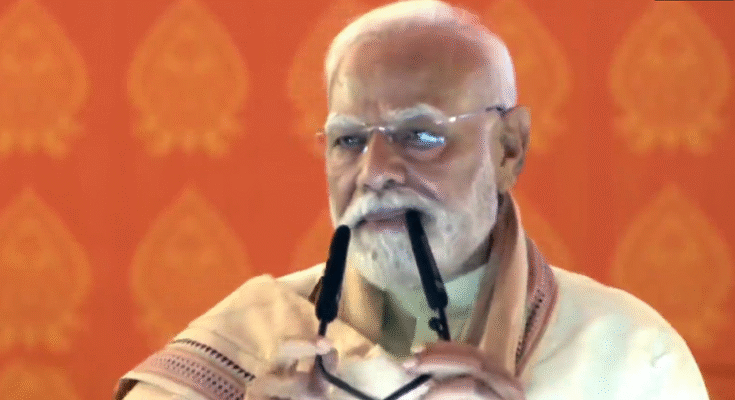 PM Modi Lays Foundation Stone, Unveils ₹40,000 Crore Development Drive in Bihar