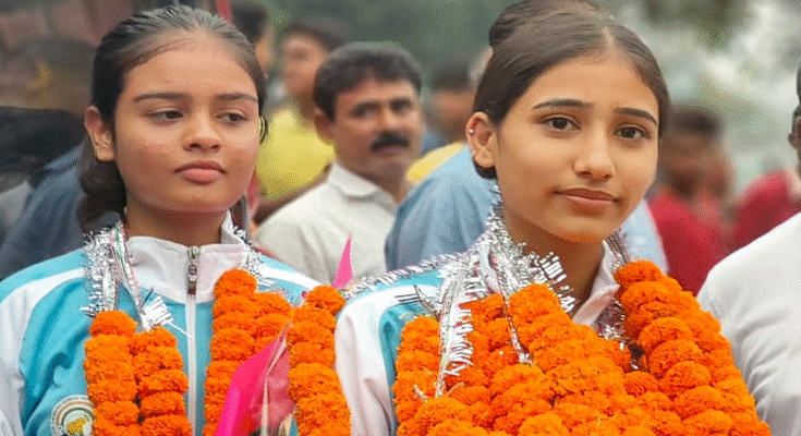 Golden Kick: Dhanbad’s Prachi Priya Triumphs at National Karate Championship