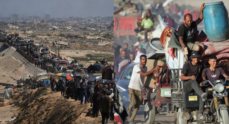 Mass Exodus from Gaza City as Israeli Ground Offensive Escalates