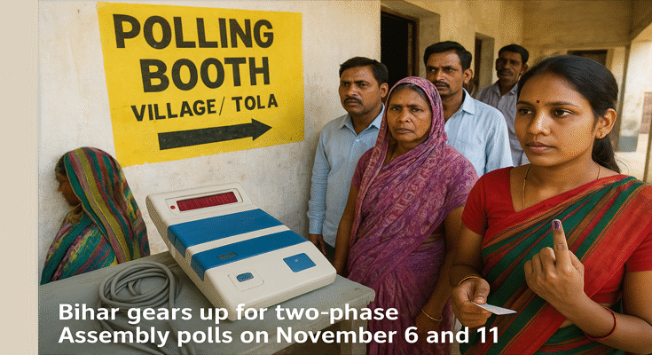 2,616 Candidates in Fray for Bihar Assembly Elections; Polls on November 6 and 11