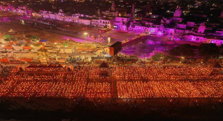 Ayodhya Shines Again: 2.9 Million Diyas Light Up Ram Nagari, Ninth World Record at Deepotsav