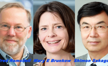 मैरी ब्रंको, फ्रेड रैम्सडेल और शिमोन सकागुची को Nobel Prize