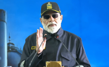 PM Modi Celebrates Diwali with Navy, Lauds India’s Defence Self-Reliance