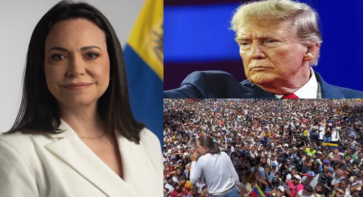 María Corina Machado Dedicates Nobel Peace Prize to Venezuelans and Donald Trump