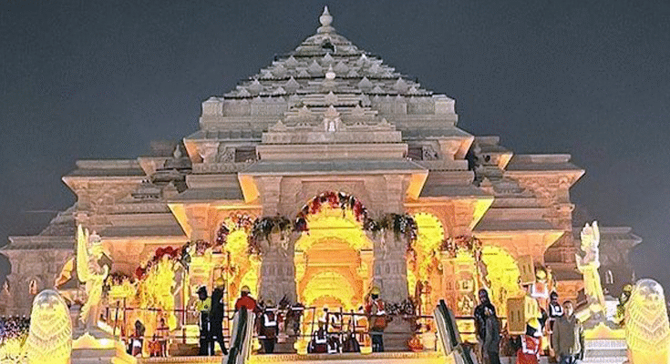 Over ₹3,000 Crore Donated for Ayodhya’s Ram Temple; Full Completion Targeted by Next Year