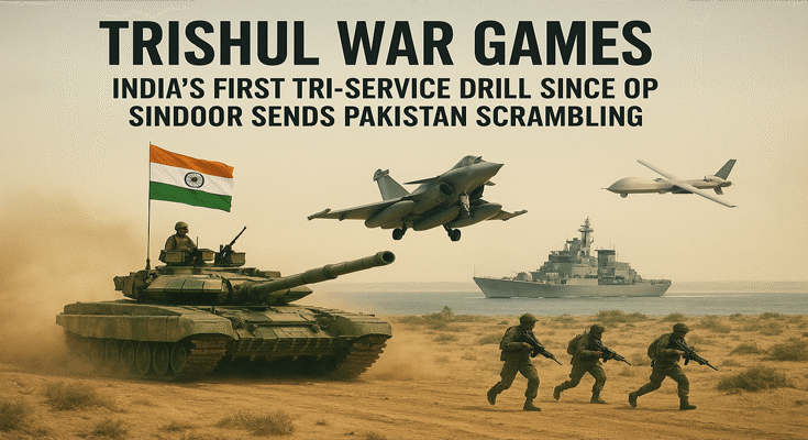 India Launches Massive Trishul War Games as Pakistan Shuts Down Airspace