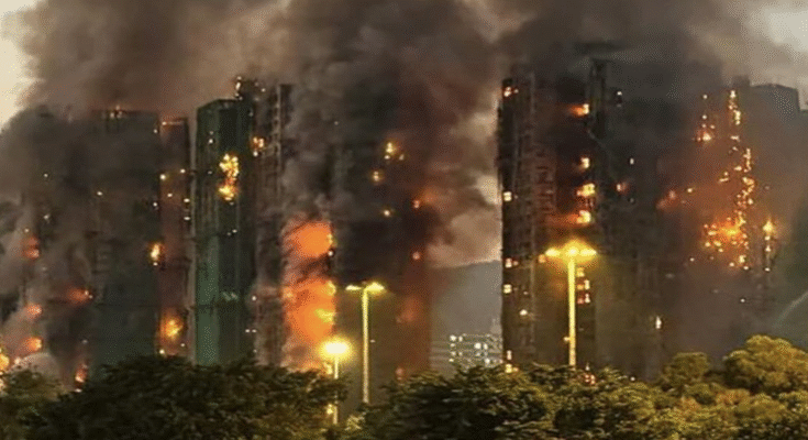 Hong Kong's Tai Po High-Rise Inferno Leaves 36 Dead, 279 Missing