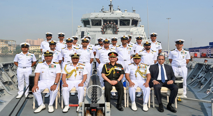 Indian Navy Commissions Indigenous ASW Vessel INS Mahe, Boosting Coastal Defence
