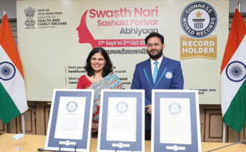India Sets 3 Guinness World Records in Women’s Health Drive