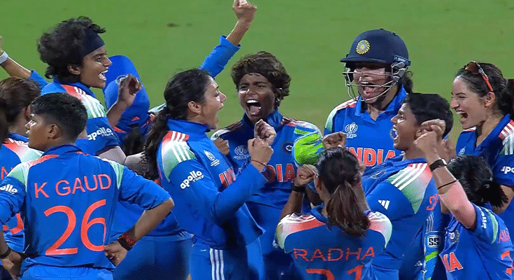 India Clinch Maiden ICC Women’s World Cup Title, Beat South Africa by 52 Runs in a Historic Final