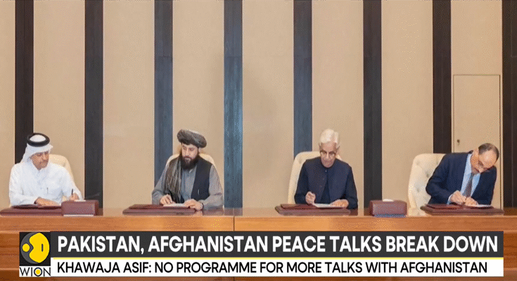 Pakistan-Afghanistan Peace Talks Collapse Amid Deepening Rift