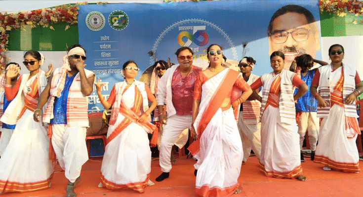 Ranchi Streets Come Alive with ‘Street Dance’ to Mark 25 Years of Jharkhand