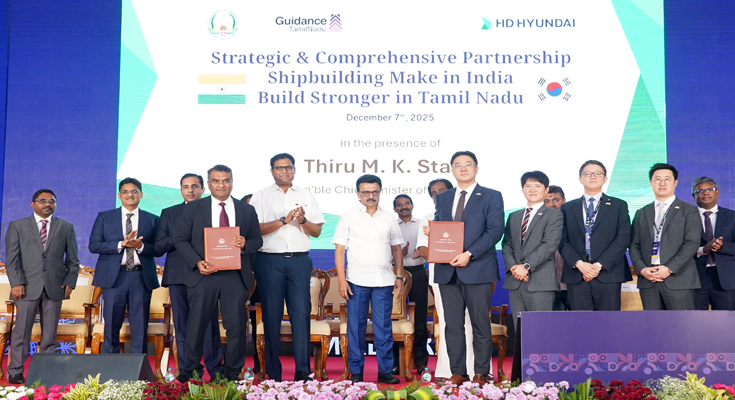 $2-Billion HD Hyundai Shipyard Coming to Tamil Nadu as South Korean Giant Seals Agreement