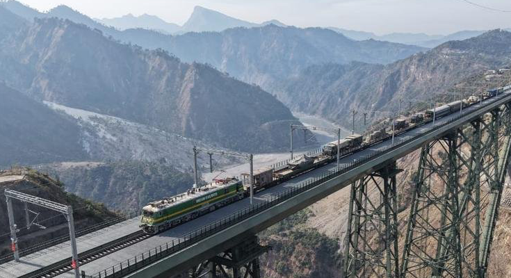 Indian Army Strengthens Kashmir Readiness with Rail Induction of Tanks, Artillery