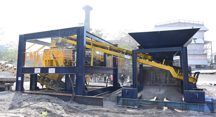 BSL Installs 100-Ton-Per-Day Lime Crusher, Enhancing Sinter and Blast Furnace Output