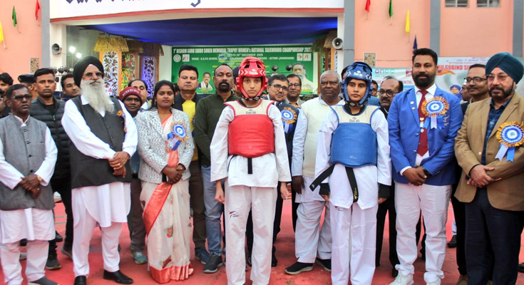 Dishom Guru Shibu Soren Memorial Women’s Taekwondo Nationals Inaugurated in Bokaro