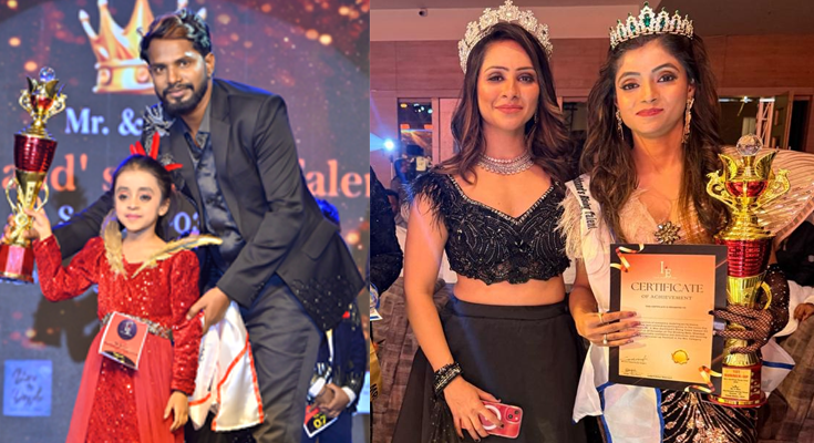 Double Glory for Bokaro as Sneha Gupta Takes Runner-Up Crown, Daughter Anika Wins Title