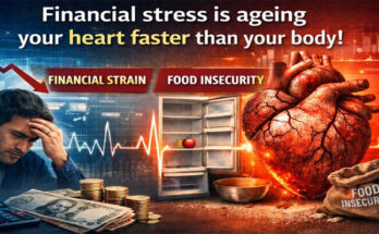 पैसों (Financial) की टेंशन (Stress) दिल (Heart) को आपकी उम्र से पहले बूढ़ा बना रही है: Study