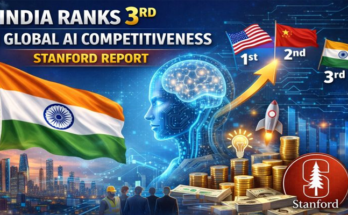Bharat दुनिया का तीसरा सबसे AI-प्रतिस्पर्धी देश बना: स्टैनफोर्ड (Stanford) रिपोर्ट