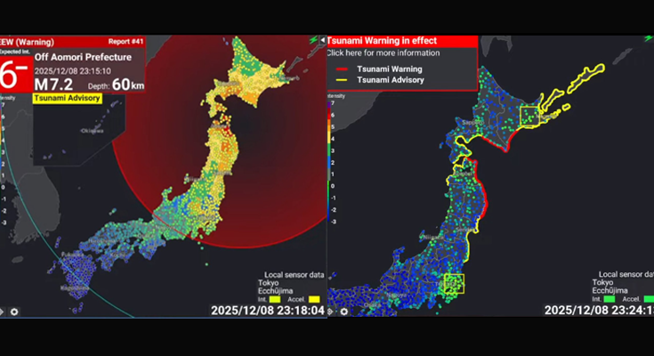 Japan on High Alert as 7.6-Magnitude Earthquake Sparks Tsunami Threat