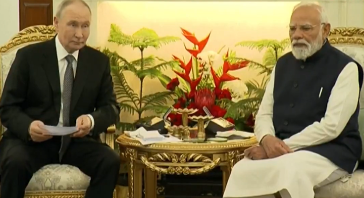 PM Modi Reaffirms Peace Stand; Putin Says Russia Seeking Ukraine Resolution