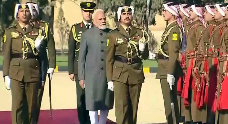 PM Modi Receives Warm Welcome at Jordan, Boost to India–Jordan Ties
