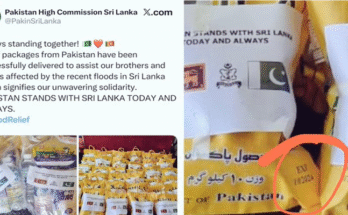 Sri Lanka Rejects Pakistan’s Expired Cyclone Aid — Diplomatic Storm Erupts