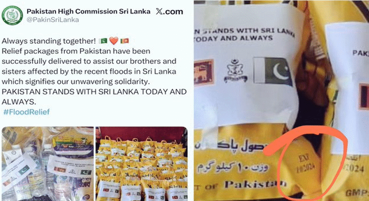Sri Lanka Rejects Pakistan’s Expired Cyclone Aid — Diplomatic Storm Erupts