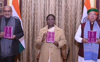 President Murmu Unveils Santhali Version of Constitution in Ol Chiki Script