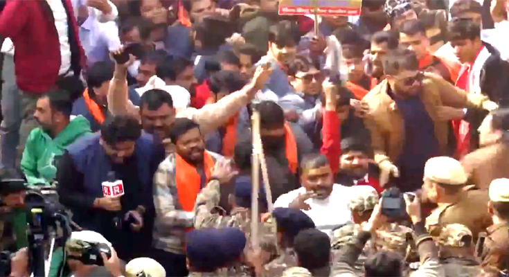 Delhi Sees Protest Over Brutal Lynching of Hindu Worker in Bangladesh