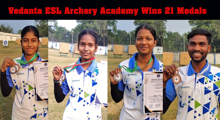 Jharkhand’s Young Archers Shine: 21 Medals for Vedanta ESL Academy