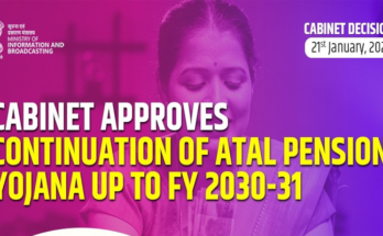 Centre Extends Atal Pension Yojana Till 2030–31, Reaffirms Push for Old-Age Security