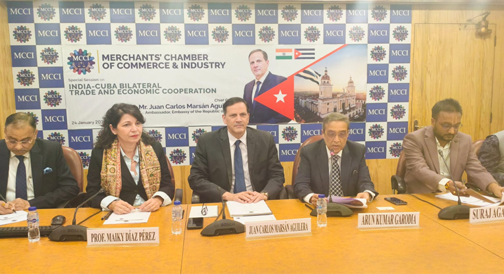 Cuba Eyes to Expand Multi-Sector Partnership with India