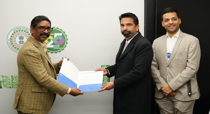 Hemant Soren Receives White Badge at Davos, Pushes Foreign Investment in Jharkhand