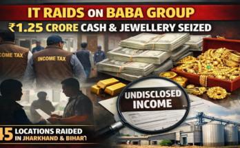 IT Raids on Baba Group Uncover ₹1.25 Crore Cash, Gold and Jewellery Seized
