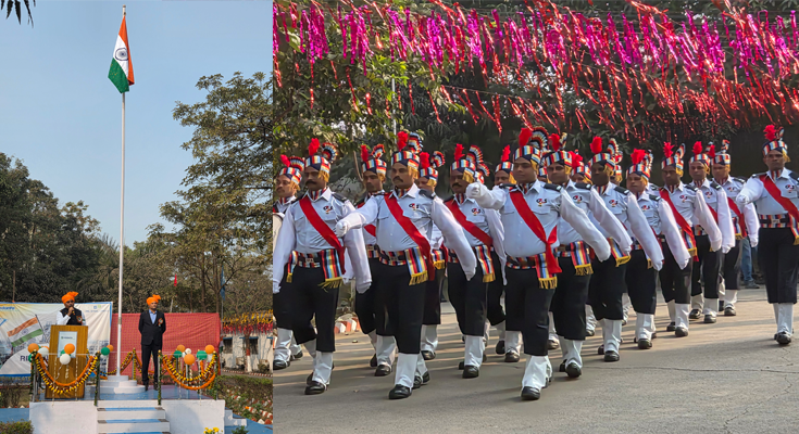 ESL Steel Celebrates 77th Republic Day with Patriotic Fervour at Bokaro Plant