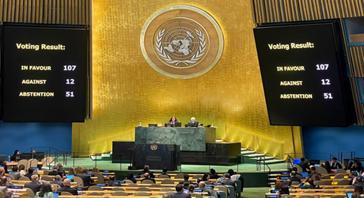 India Abstains on UNGA Ceasefire Resolution on Russia-Ukraine War