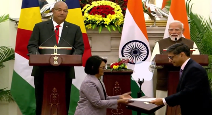 PM Modi Announces $175 Million Economic Package for Seychelles, Signs 7 MoUs