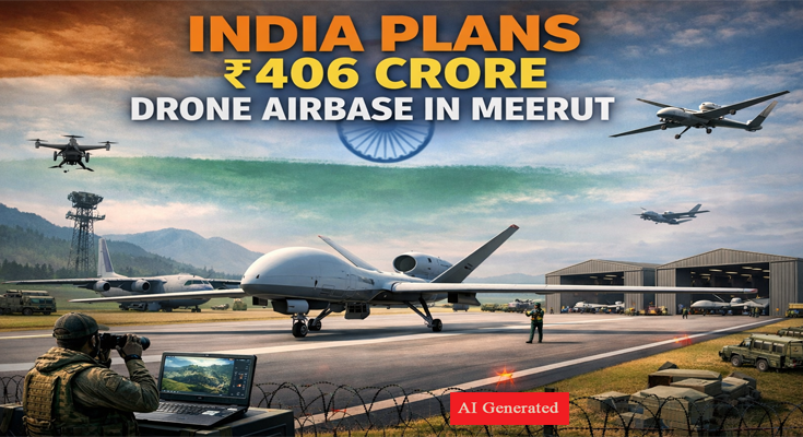 India to Build First Dedicated Drone Runway in Major Defence Upgrade