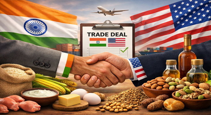 India-US Interim Trade Deal: किसानों को राहत, कृषि-डेयरी सुरक्षित; चुनिंदा आयात को मंजूरी